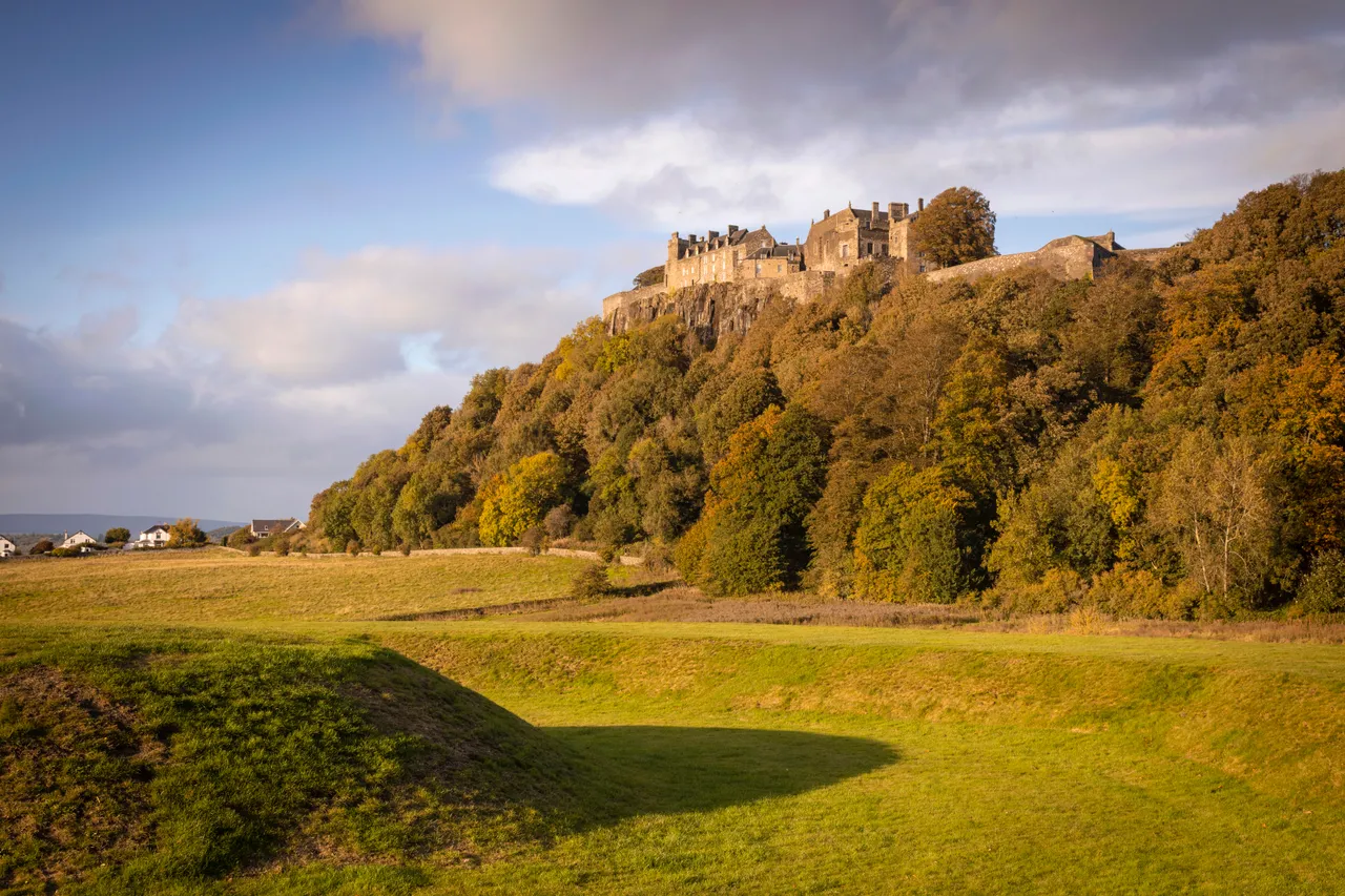 Stirling Castle seen from Kings Park
