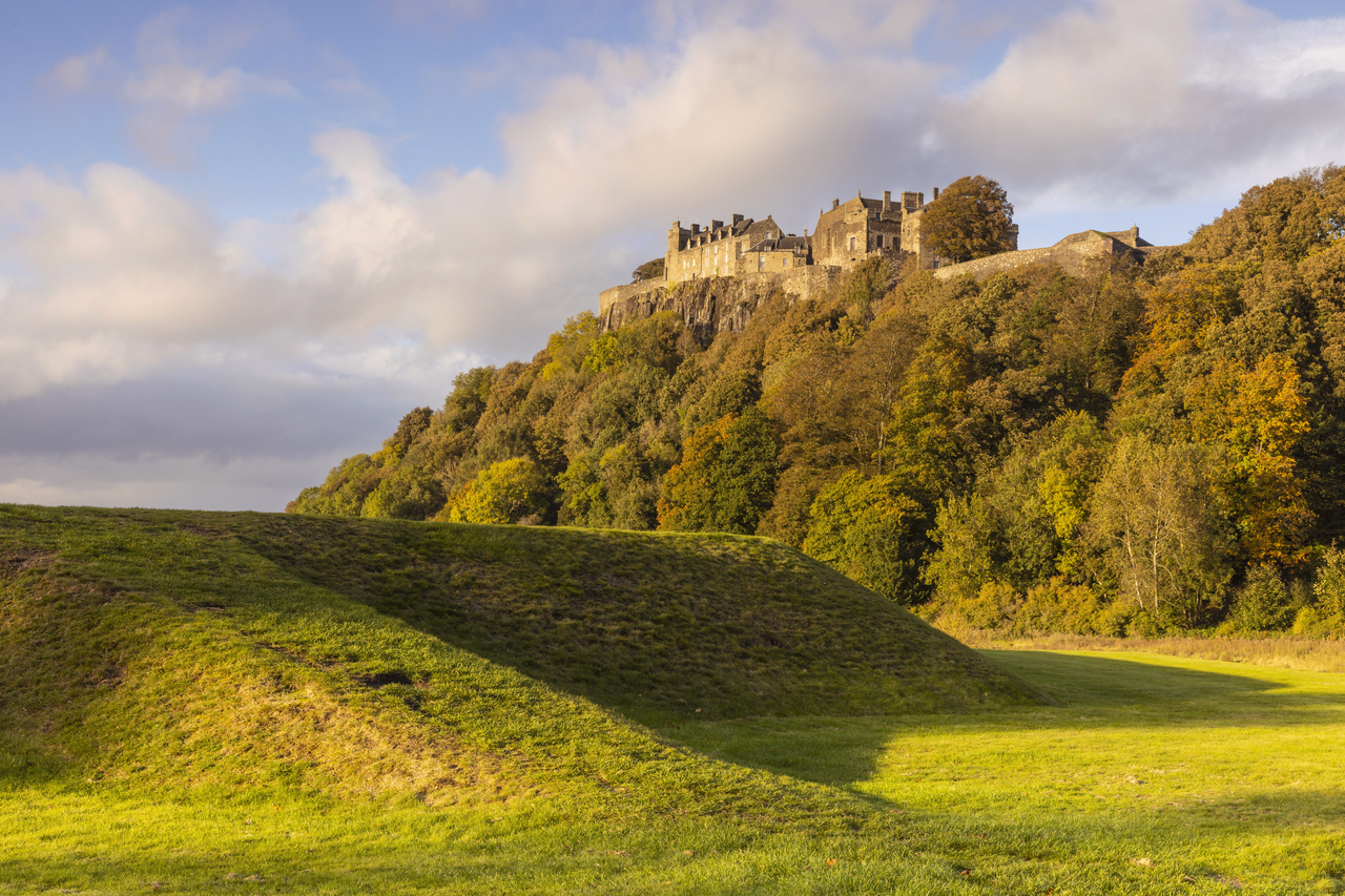 Stirling Castle seen from Kings Park