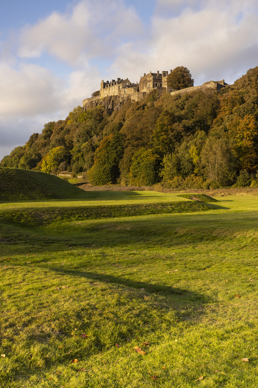 Stirling Castle seen from Kings Park