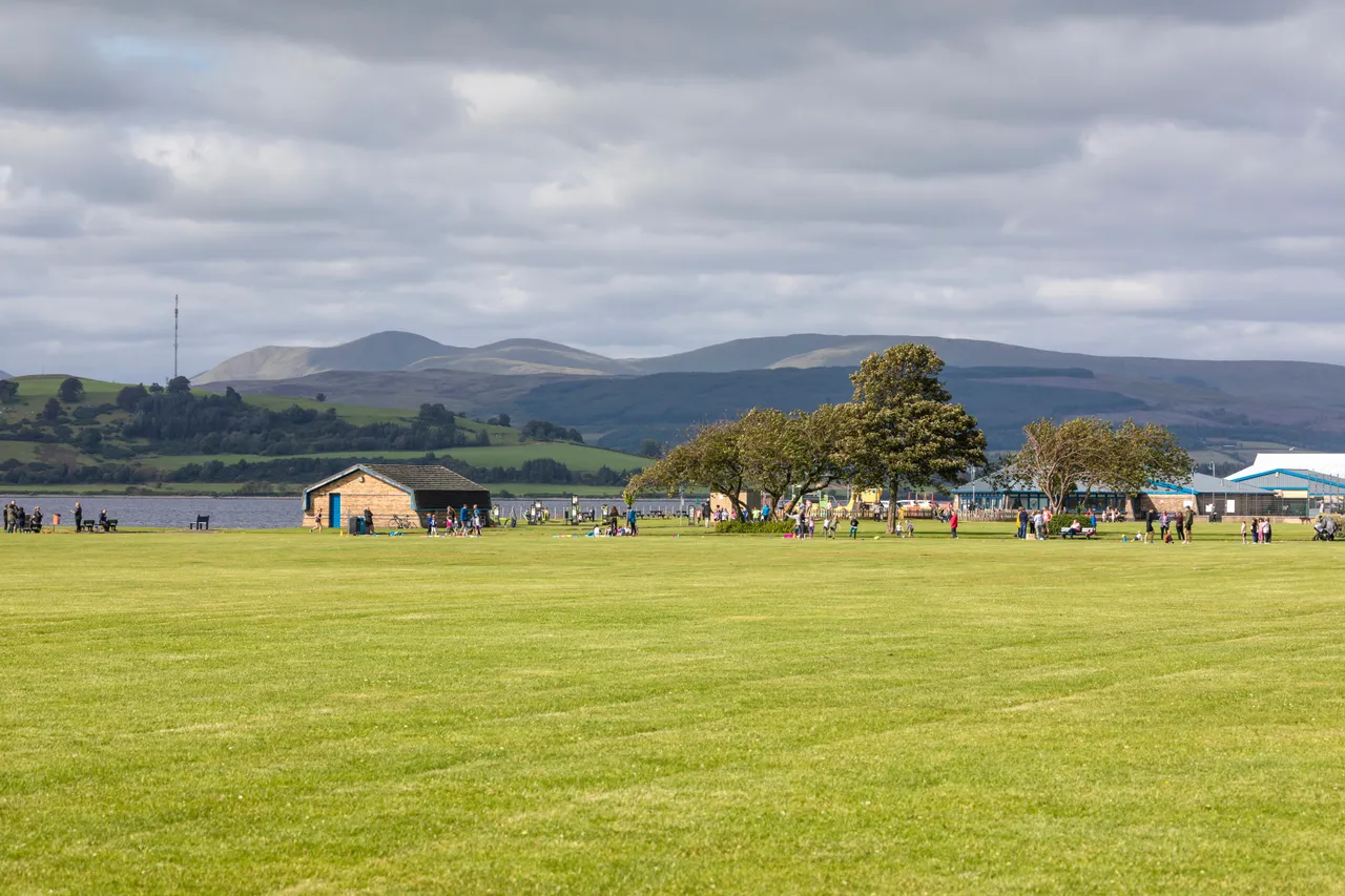 Battery Park in Greenock