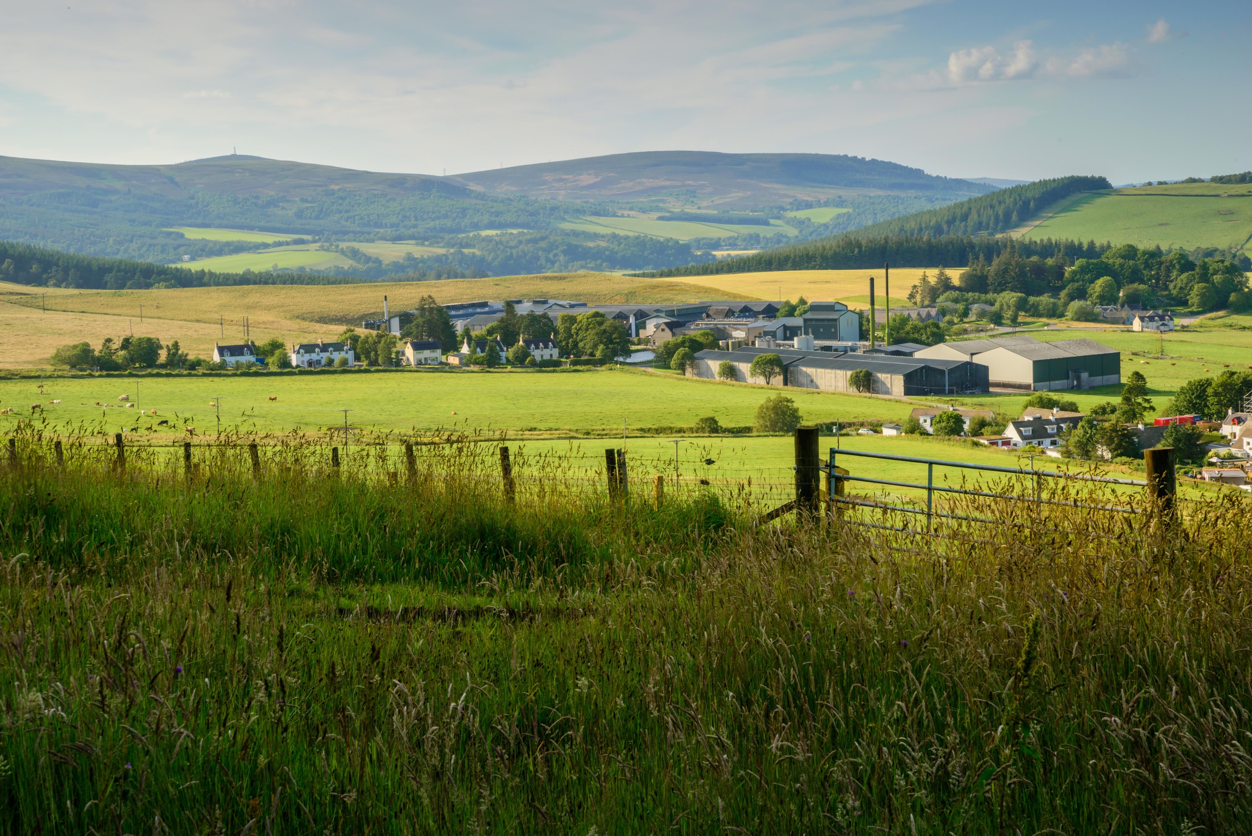Glenlivet distillery and estate