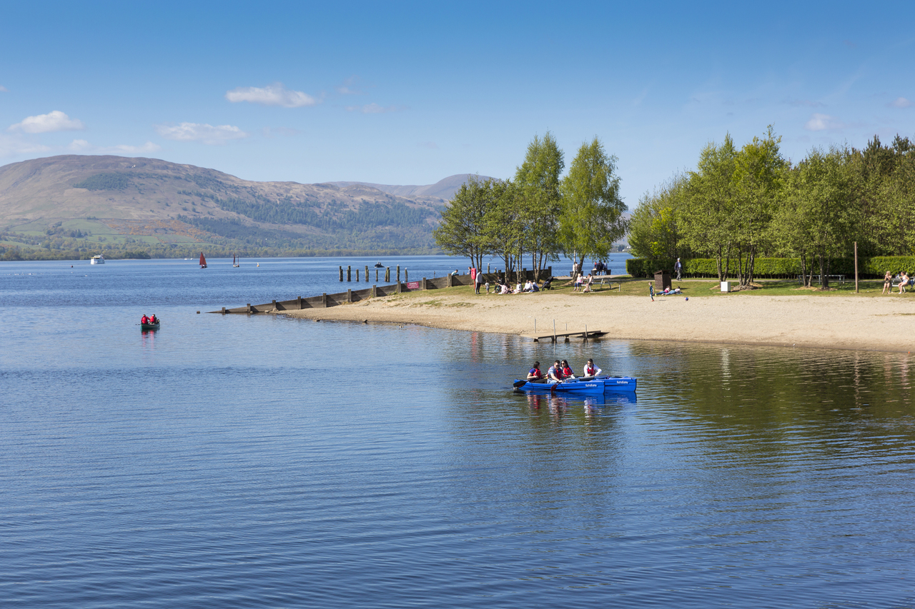 Hire company, Loch Lomond Shores